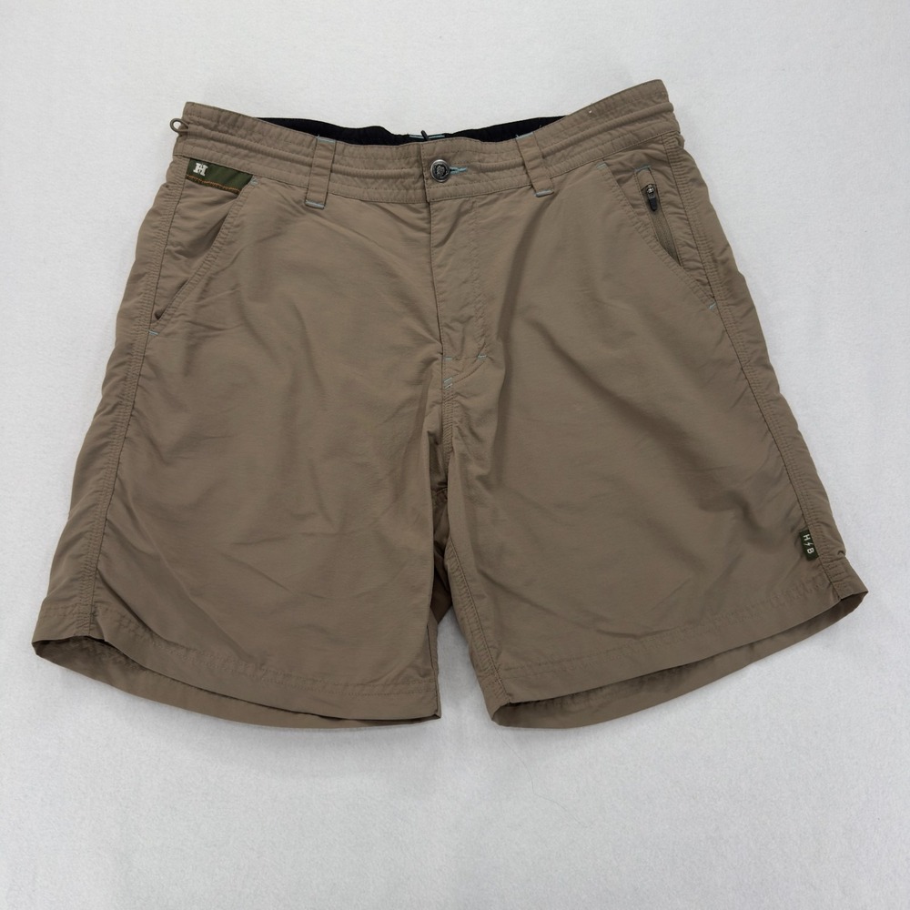 Howler Bros Shorts Mens 34 Tan Horizon Hybrid Ripstop Fishing Outdoor